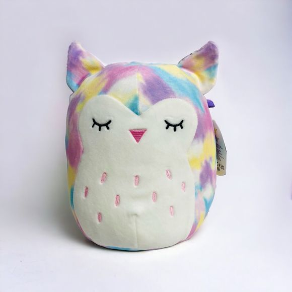 Squishmallows Lesedi The Owl 8” Stuffed Plush Stuff Animal Pastel 2021 Bird Tag - Picture 1 of 8